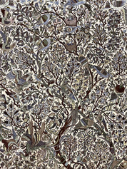 Persian Isfahan Rug 5x8 - Tree of Life, Animal Pictorials, Kork Wool & Silk