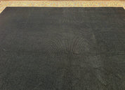 Palace Sized Stark Area Rug 12x19, Black Carpet