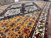 Antique Persian Bakhtiari Rug 14x19 – Rare Palace Size Carpet