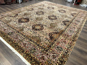 Indian Agra Rug 9x12, Fine Oriental Carpet