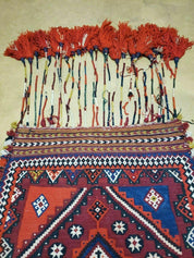 3' X 4' Antique Handmade Turkish Wool Kilim Rug Decorative Seat Cover