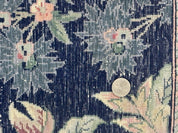 Sino Persian Rug 6x9, Navy Blue, Floral