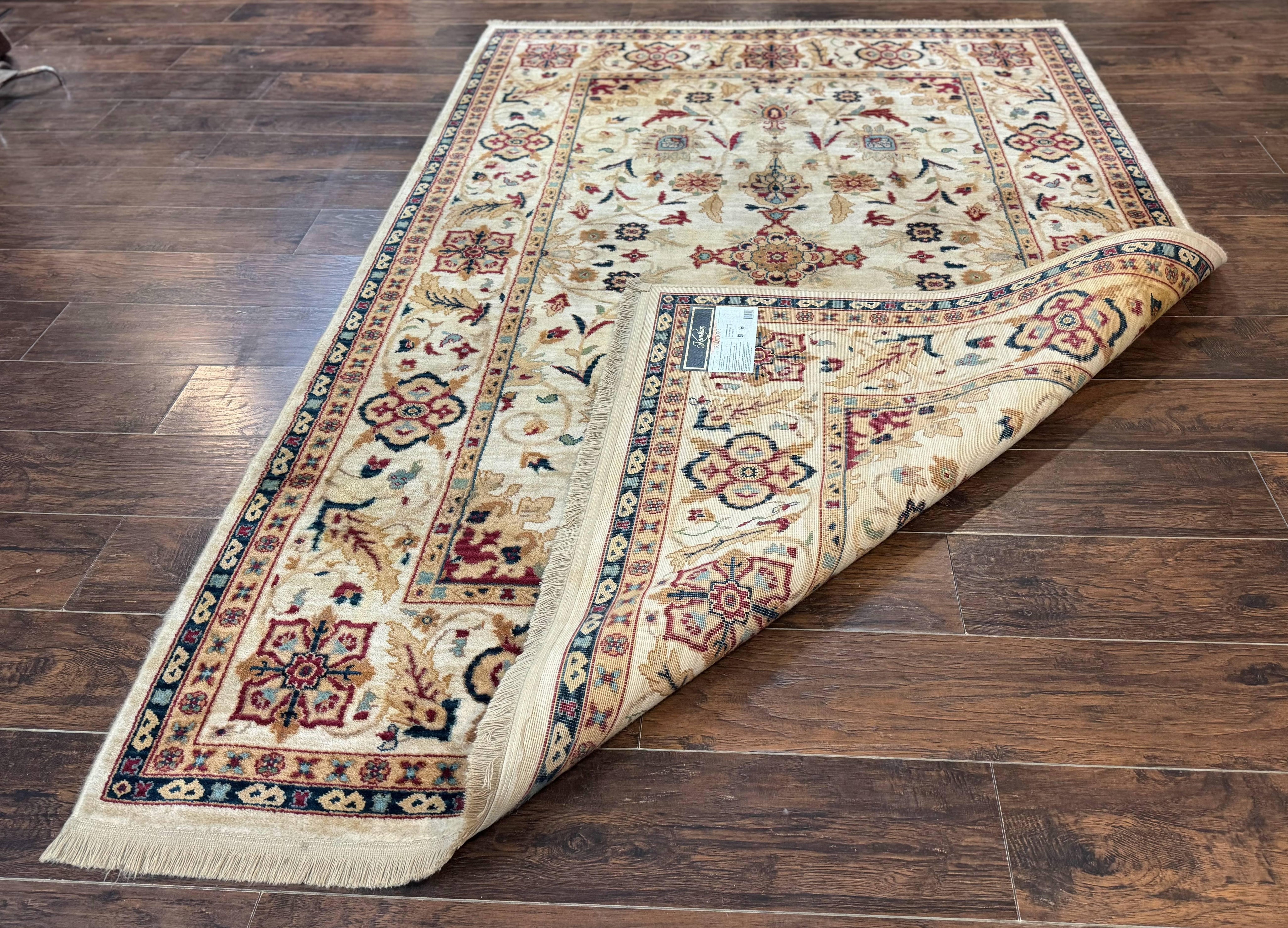 Karastan Rug 5.9 x 8.6, Karastan Traditions Amritsar Pattern Design 510, New Zealand Wool, Karastan Area Rug