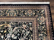 Pak Persian Rug 10x14, Elegant Floral Carpet, Fine 225 KPSI