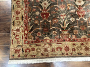 Pak Persian Mahal Rug 6x9, Floral Handmade Wool Traditional Oriental Carpet