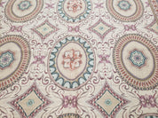 New Needlepoint Rug, 6x9 Needlepoint Carpet, Flatweave Rug, Vicotorian French European English Decor, Elegant Rug for Living Room, Handmade