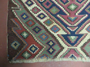 2' 1" X 4' 4" Antique Handmade Bagface Kilim Shirvan Caucasian Wool Rug Nice