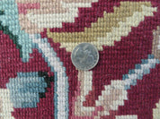 9' X 12' Decorative Chinese Aubusson Hand Knotted Pile Wool Rug Black Nice