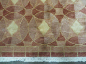 5' X 7' Modern Tibetan Nepal Art Deco Chinese Hand Knotted Wool Rug Decorative Contemporary Home Décor