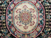 9' X 12' Decorative Chinese Aubusson Hand Knotted Pile Wool Rug Black Nice