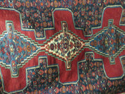 4' X 5' Antique Handmade Turkish Wool Kilim Flat weave Rug Blanket Tribal