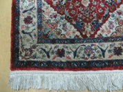 2' X 3' Handmade Chinese Floral Oriental Silk Rug Carpet Nice Red