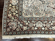 Silk Indian Kashmiri Rug 6x9