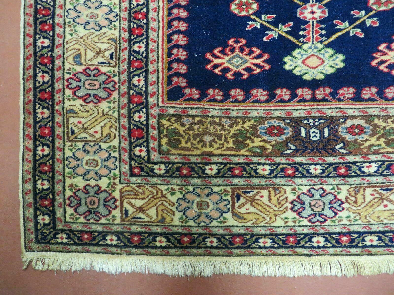 3' X 4' Semi Antique Handmade Turkish Prayer Kaisery Wool Rug Nice
