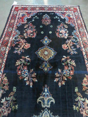 Persian Runner Rug 4x11, Navy Blue Antique Lilihan Runner