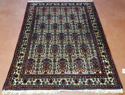 Persian Afshar Rug 3.6 x 5, Zili Sultan Pattern, Wool