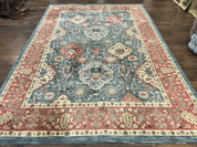 Safavieh Rug 8x11, Mahal Persian Carpet, Navy Red