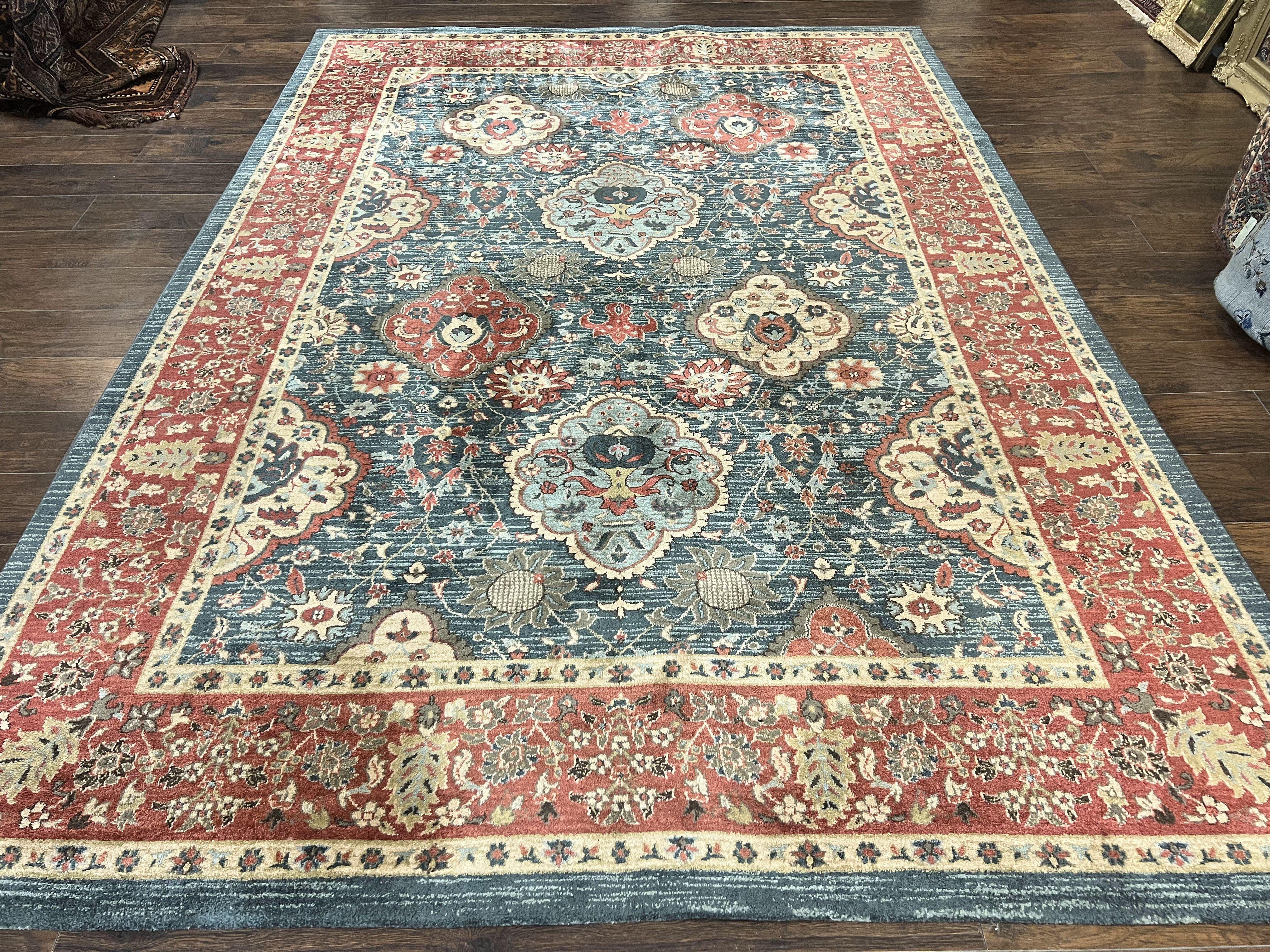 Safavieh Rug 8x11, Mahal Persian Carpet, Navy Red