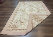 Aubusson Rug 6x9, Elegant, Flatweave, French European Design