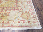 6x9 Turkish Oushak Rug, Wool Rug, Hand Knotted