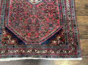 Antique Persian Tribal Rug 3.6 x 5, Hamadan Angelas Rug