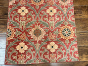 Runner Rug 3 x 14.7, Long Hallway Rug, Wool, Power Loomed, Contemporary, Floral