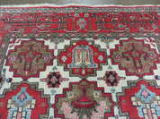 4' X 6' Antique Handmade Turkish Anatolian Wool Rug Vegetable Dyes