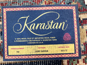 Karastan Rug 8' 8" x 12', Ivory Sarouk #760, Original Karastan Carpet 700 Series, Wool Karastan Area Rug, USA Made, Large Karastan w/ Label