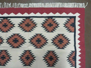 5' X 8' Hand Woven Wool Rug Contemporary Kilim Dhurrie Modern Oriental Area Rug