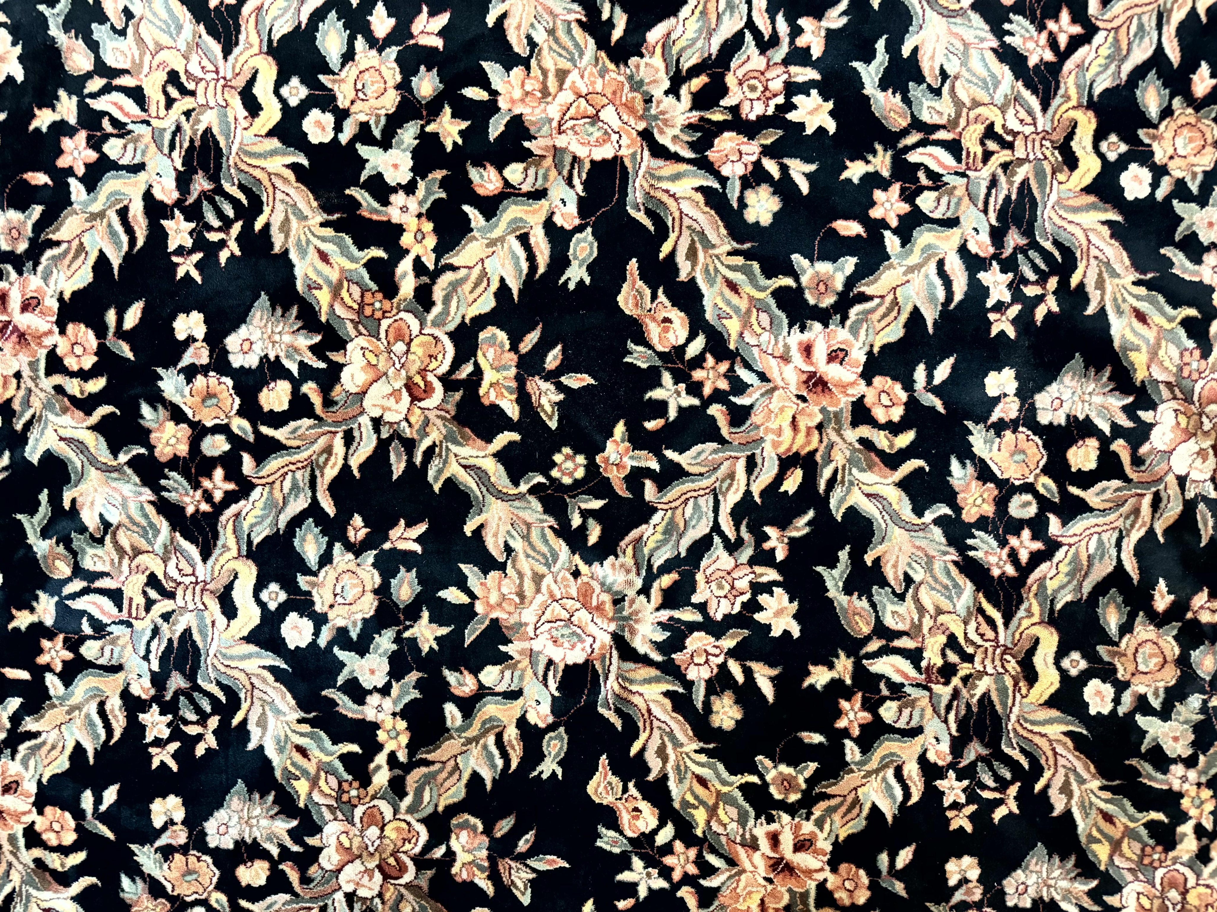 Pak Persian Rug 8x10, Black, Handmade