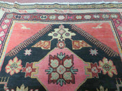 5' X 9' Antique Karabagh Caucasian Rug Handmade Wool Carpet Organic Dyes Nice