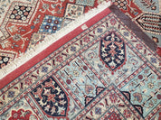 8 x11 Top Quality Veg Dye Turkish Carpet Decorative Handmade Geometric Area Rug