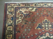 4' X 7' Antique 1920 Handmade Turkish Medallion Wool Rug Veg Dye Nice