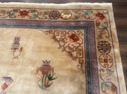 Chinese Wool Rug 8x12, Chinese 90 Line Rug