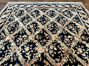 Pak Persian Rug 8x10, Black, Handmade