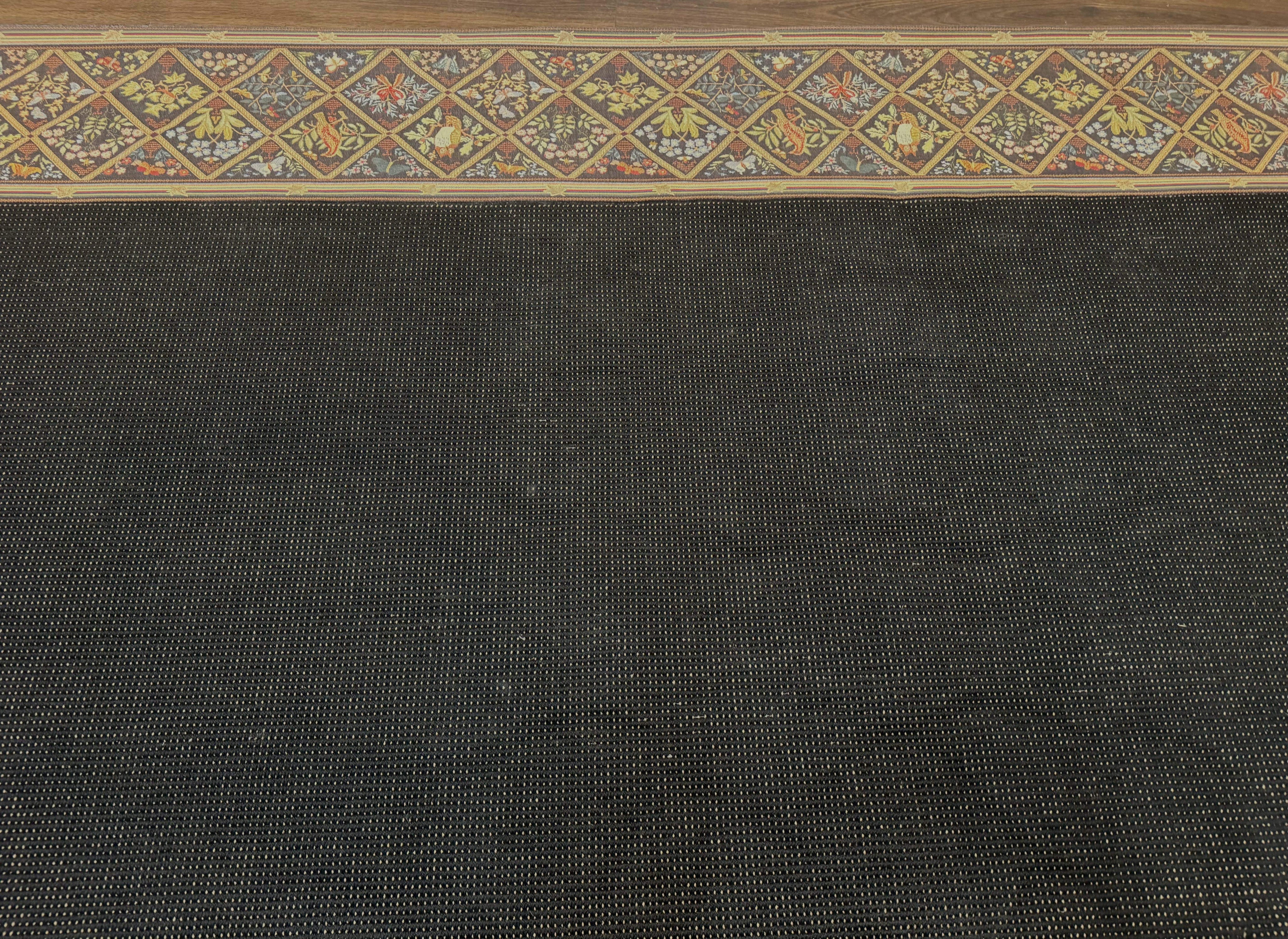 Palace Sized Stark Area Rug 12x19, Black Carpet