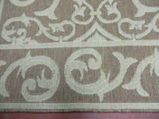 5' X 7' Machine Made Natural Fiber Jute Kilim Two Sided Rug Carpet Flat Weave Contemporary Design