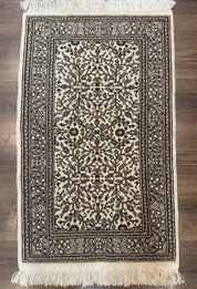 Small Turkish Kayseri Rug 2x3, Allover Pattern