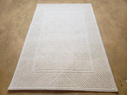 3x5 Karastan Sisal Rug Collection, Design 379/80504, Sambava II, 3'6 x 5'3, Beige Karastan Rug with Label, Authentic Karastan, Entryway Rug