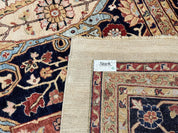 Large Palace Sized Stark Carpet 13x19, Traditional Wool Handmade Rug, Beige