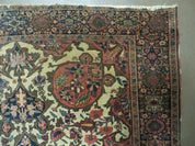 4' X 6' Antique Ultra Fine Handmade India Floral Oriental Wool Rug Carpet Nice