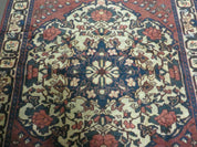 4' X 7' Antique 1920 Handmade Turkish Medallion Wool Rug Veg Dye Nice