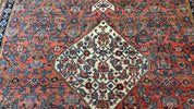 Antique Persian Bidjar Rug 8x12, Rare Persian Carpet