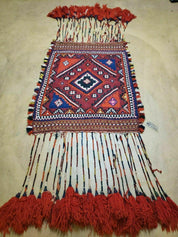 3' X 4' Antique Handmade Turkish Wool Kilim Rug Decorative Seat Cover