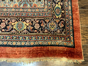 Antique Persian Bijar Rug 7x15