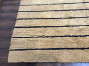 Modern Nepali Rug 13 x 15.6, Palace Size Wool Custom Made Rug, Tan, Large Nepali/Tibetan Carpet