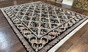 Pak Persian Rug 8x10, Black, Handmade