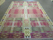 7' X 10' Michaelian & Kohlberg Handmade Aubusson Design Needlepoint Rug Rare