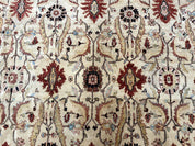 Large Palace Sized Stark Carpet 13x19, Traditional Wool Handmade Rug, Beige