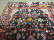 4' X 10' Antique Handmade Tribal Turkish Oriental Floral Wool Rug Organic Nice